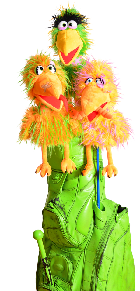 Living Puppets | Albert-Albertross | Golfcover | W920