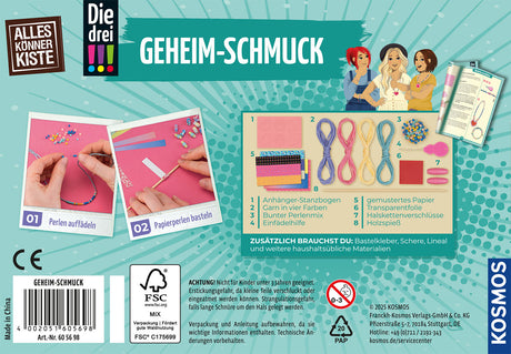 KOSMOS | Die drei !!! Geheim-Schmuck