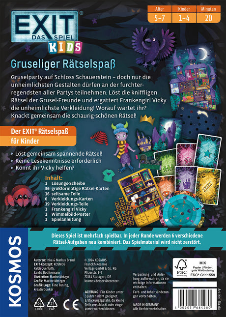 KOSMOS | EXIT® - Das Spiel: Kids: Gruseliger Rätselspaß