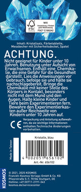 KOSMOS | Blaue Kristalle selbst züchten