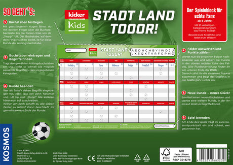 KOSMOS | Kicker Kids: Stadt - Land - Tor!