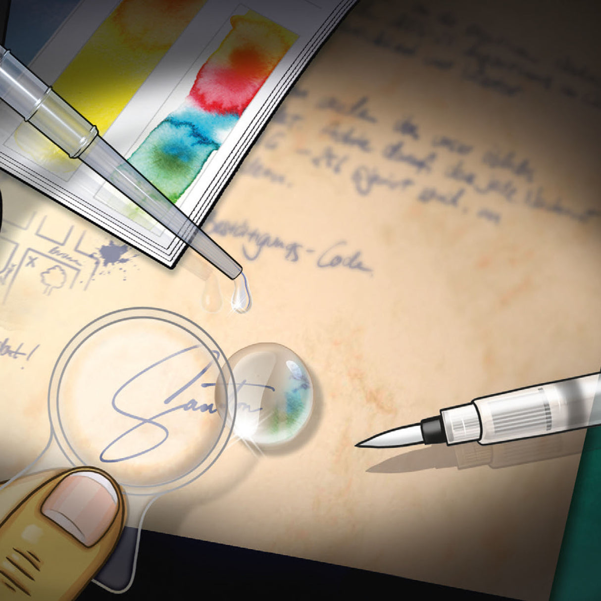 KOSMOS | Die drei ??? Schrift-Labor