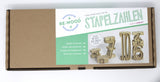 Wissner® aktiv lernen - Stapelzahlen 100er Zahlenraum | 34 Stück | Zahlenbausteine