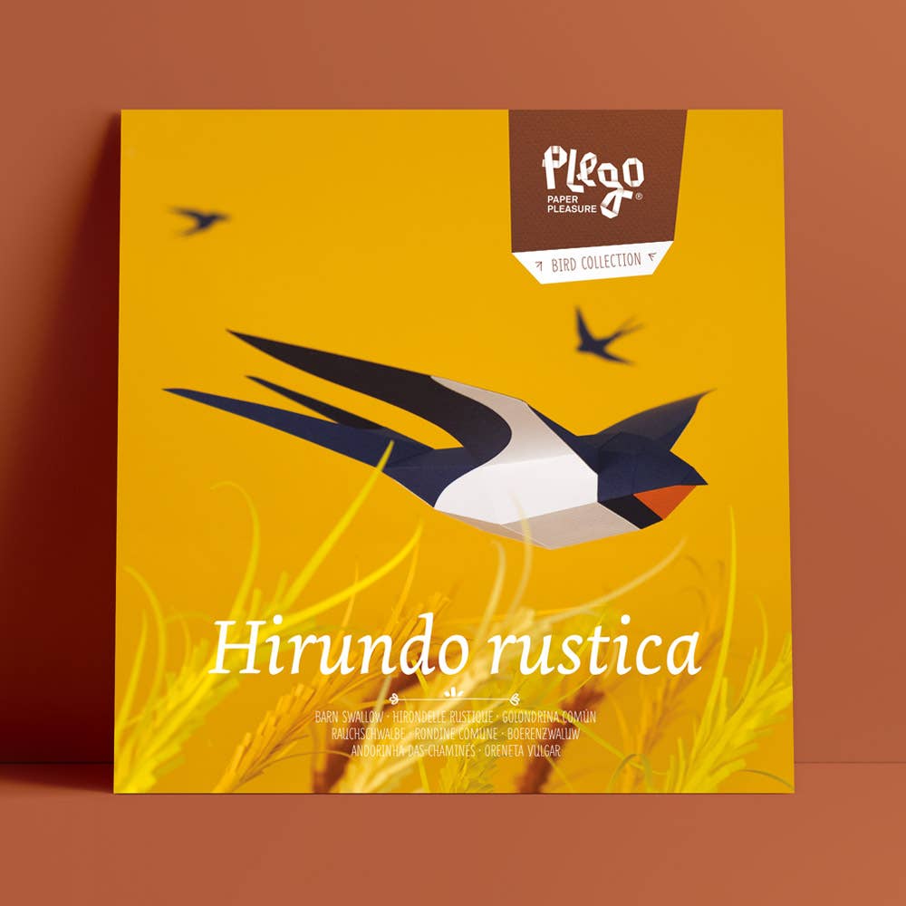 PLEGO - HIRUNDO RUSTICA - Schwalbe - Papiervogel