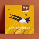 PLEGO - HIRUNDO RUSTICA - Schwalbe - Papiervogel