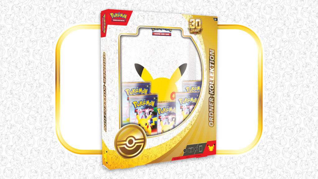 Pokémon-Sammelkartenspiel: Ordner-Kollektion 30 Jahre