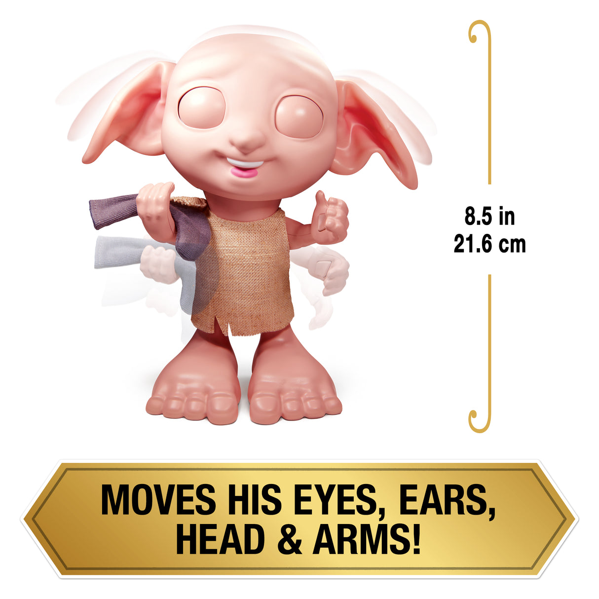 SpinMaster | Dobby | 6069165 Harry Potter WWO Dobby - Interactiver Hauself