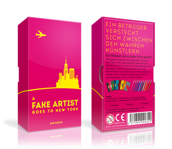 A Fake Artist Goes To New York (Deutsch) | Oink Games
