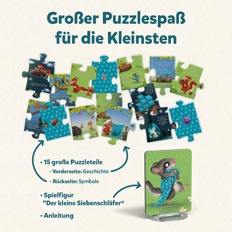 KOSMOS | Mein erstes Story-Puzzle: Der kleine Siebenschläfer