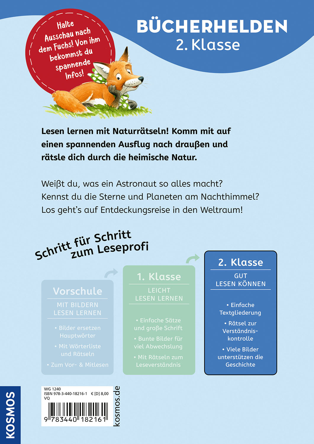 KOSMOS | Bücherhelden 2.Kl.Naturrätsel Sternbilder