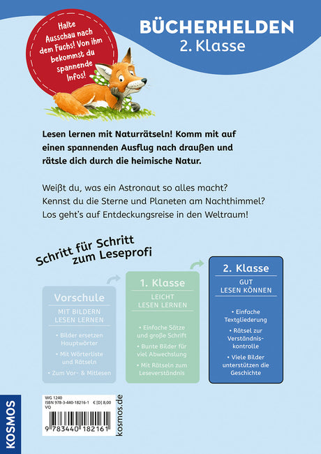 KOSMOS | Bücherhelden 2.Kl.Naturrätsel Sternbilder