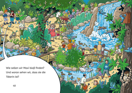 KOSMOS | Bücherhelden 1. Kl. ??? Kids Tierpark Wimmelbuch