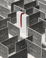 Art of Play | Spielkarten | Overlook, Maze Back