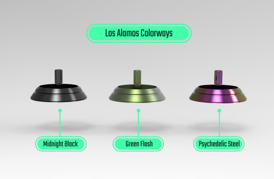 UFO Tops | Kreisel Los Alamos | Grüner Blitz