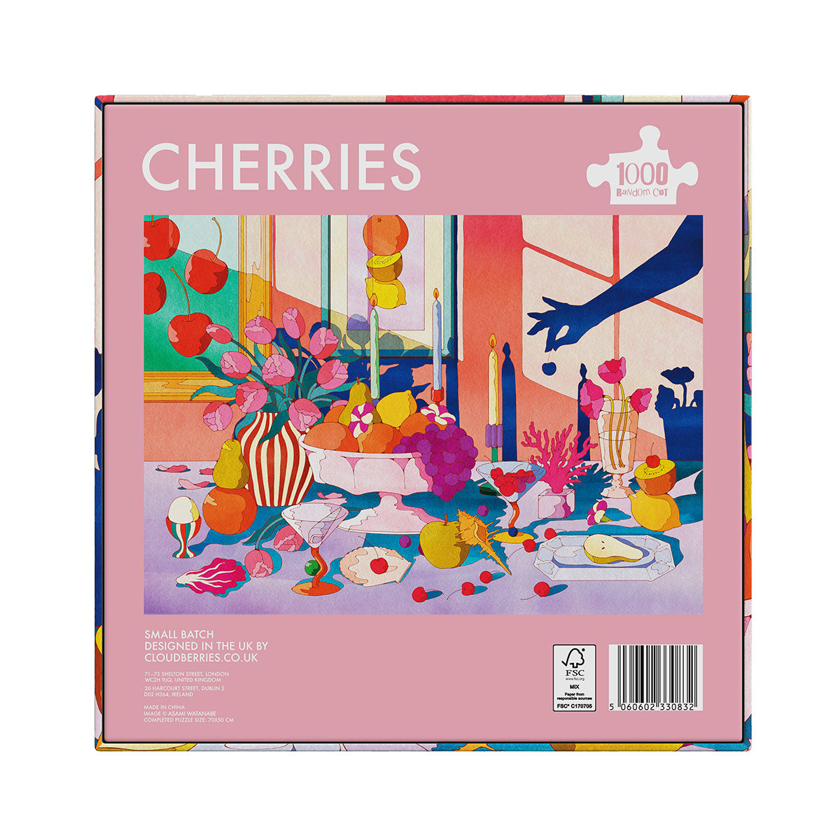 Cloudberries | Cherries | Puzzle | 1000 Teile | Kleinserie