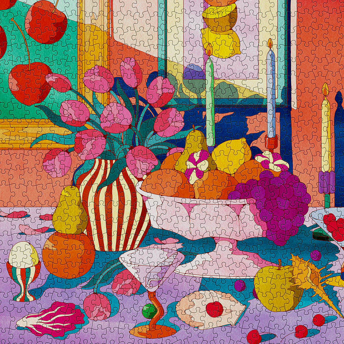 Cloudberries | Cherries | Puzzle | 1000 Teile | Kleinserie