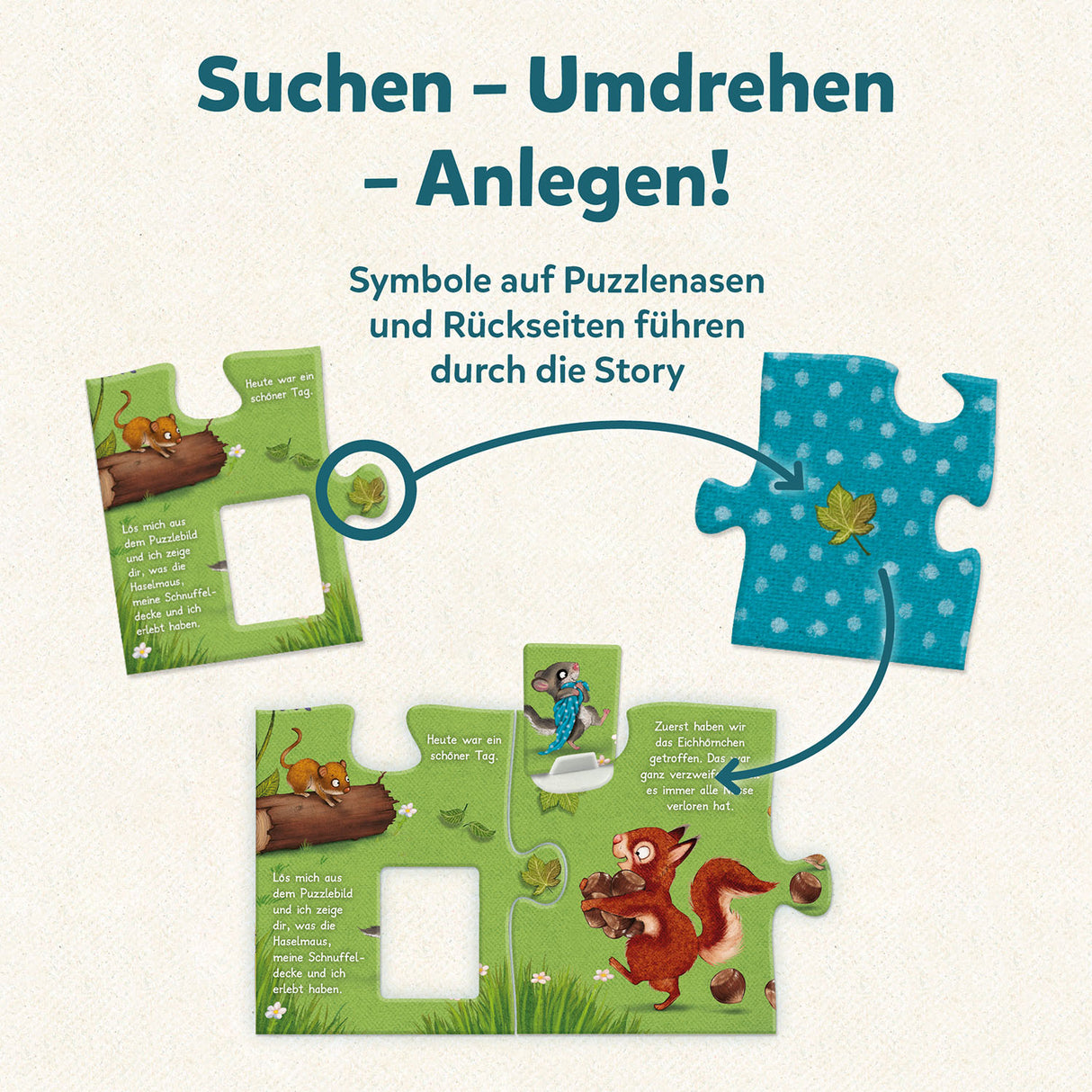 KOSMOS | Mein erstes Story-Puzzle: Der kleine Siebenschläfer