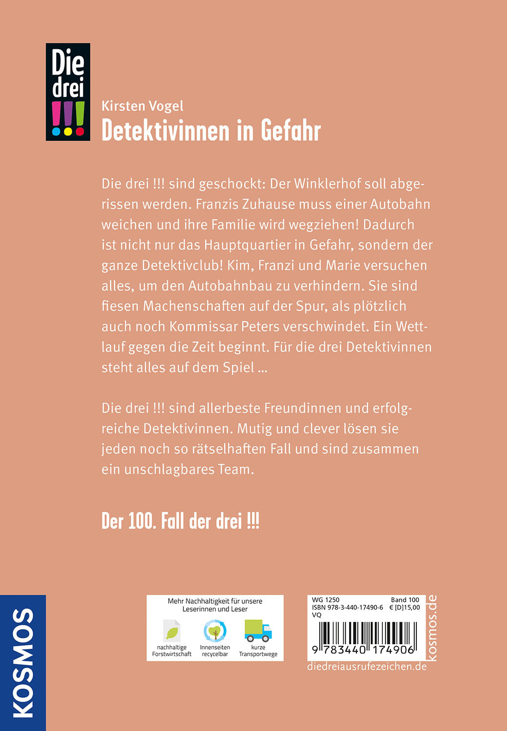 KOSMOS | Die drei !!! 100 Detektivinnen in Gefahr