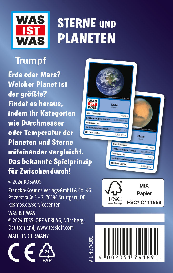 KOSMOS | WAS IST WAS Trumpf: Sterne und Planeten