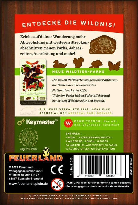 Feuerland | Parks: Wildtiere [Erweiterung]