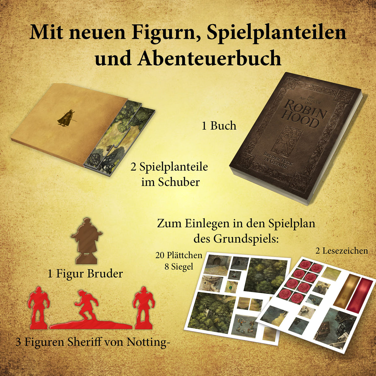 KOSMOS | Die Abenteuer des Robin Hood - Die Bruder Tuck Erweiterung