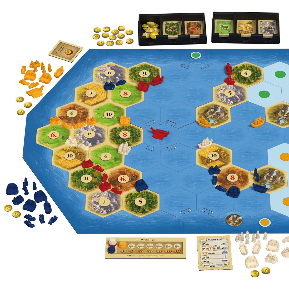 KOSMOS | CATAN - Entdecker & Piraten 2 - 4 Spieler