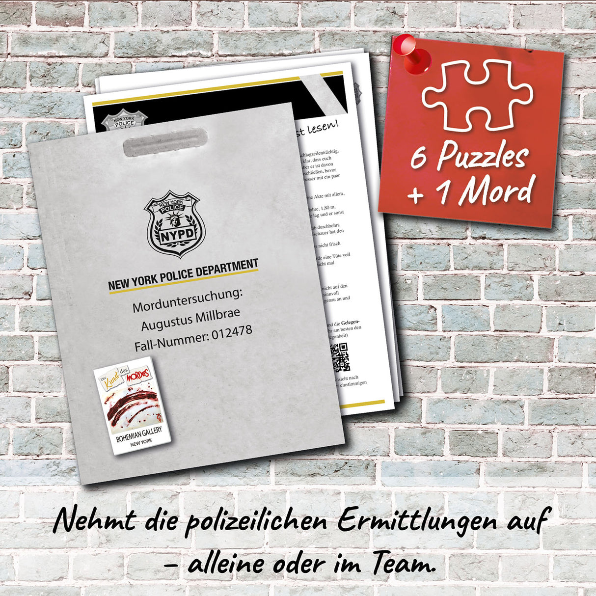 KOSMOS | Murder Mystery Puzzle - Die Kunst des Mordes