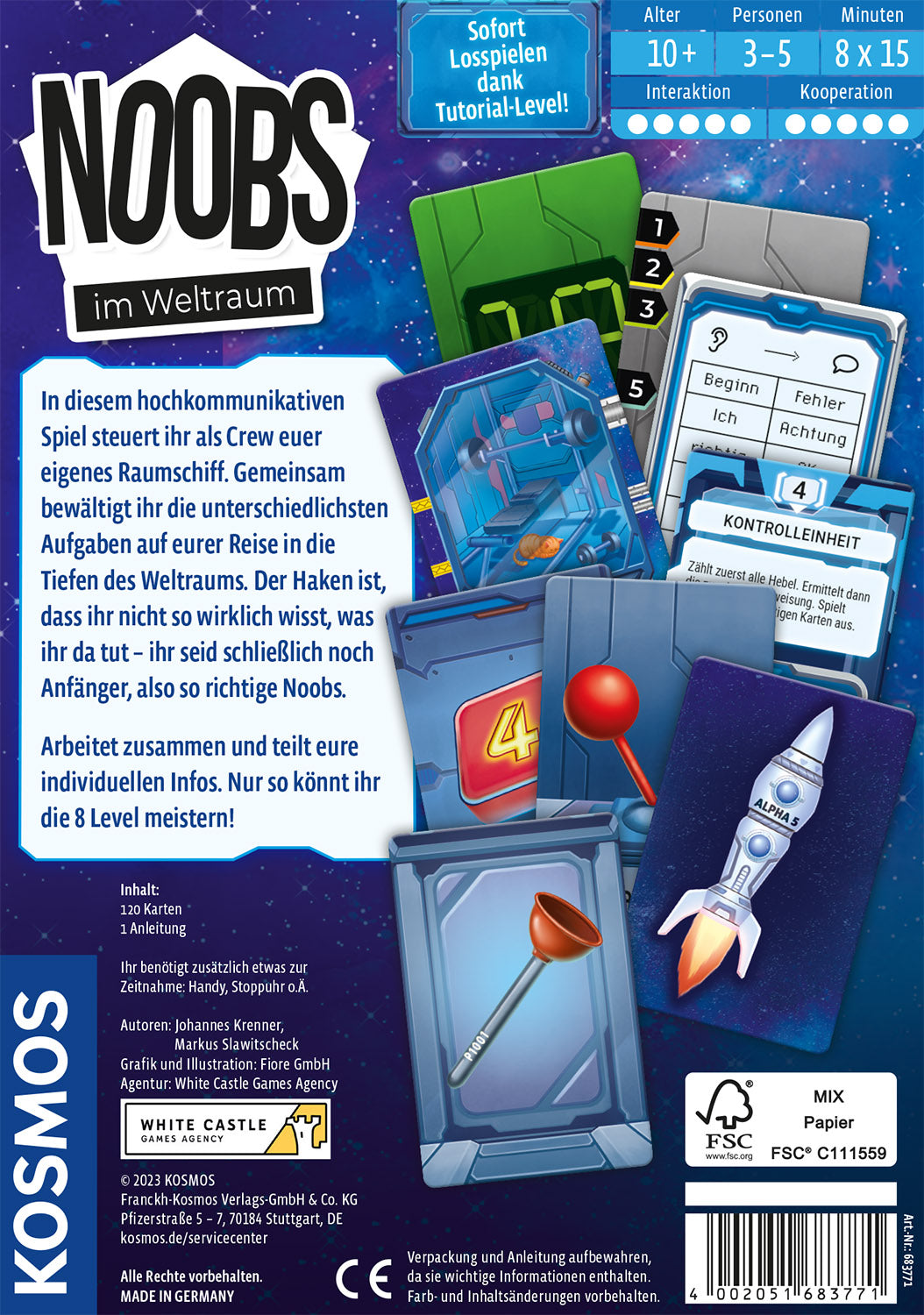 KOSMOS | Noobs im Weltraum