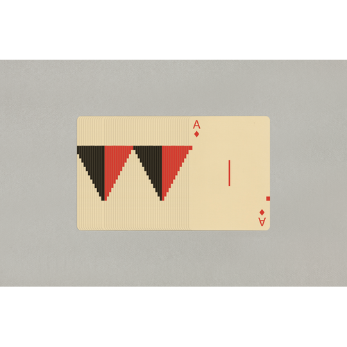 Art of Play | Spielkarten | Eames "Starbust" - Rot