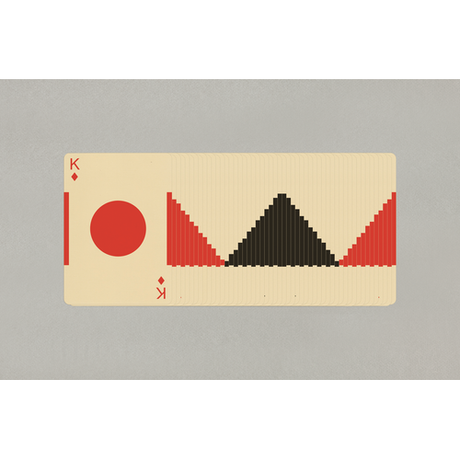 Art of Play | Spielkarten | Eames "Starburst" - Rot