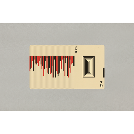 Art of Play | Spielkarten | Eames "Starburst" - Rot