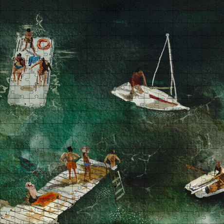 Das Puzzle Kollektiv - "Lovers at the Beach" | Puzzle | 500 Teile