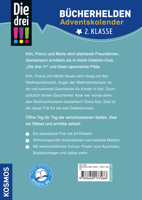 KOSMOS | Bücherhelden !!! Adventskalender Buch 2023