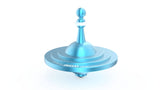 UFO Tops - Metal Spinning Top inspiriert von Cussac, Frankreich UFO Sighting: Schwefel-Blau