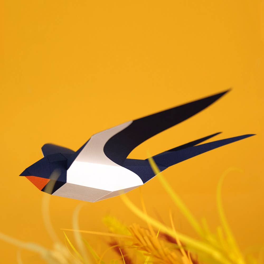 PLEGO - HIRUNDO RUSTICA - Schwalbe - Papiervogel