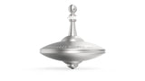 UFO Tops - Metal Spinning Top inspiriert von Roswell, NM UFO Sighting: Kosmisches Silber