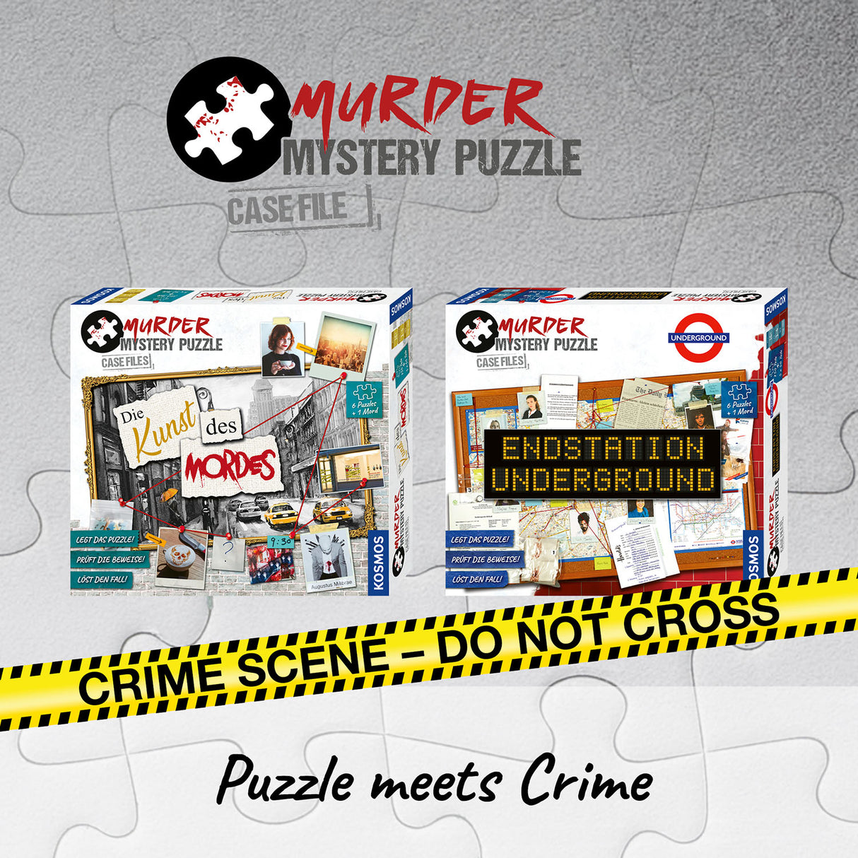 KOSMOS | Murder Mystery Puzzle - Die Kunst des Mordes