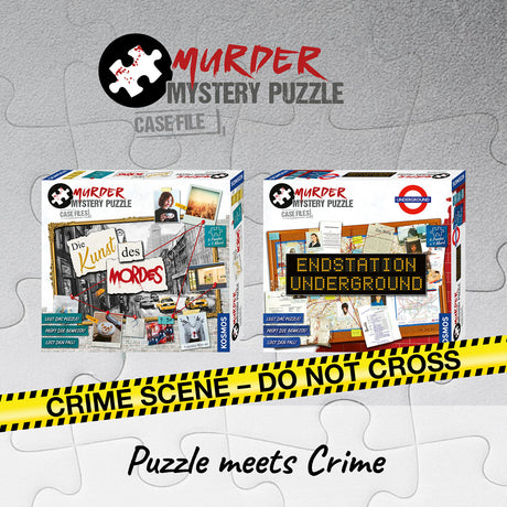 KOSMOS | Murder Mystery Puzzle - Die Kunst des Mordes