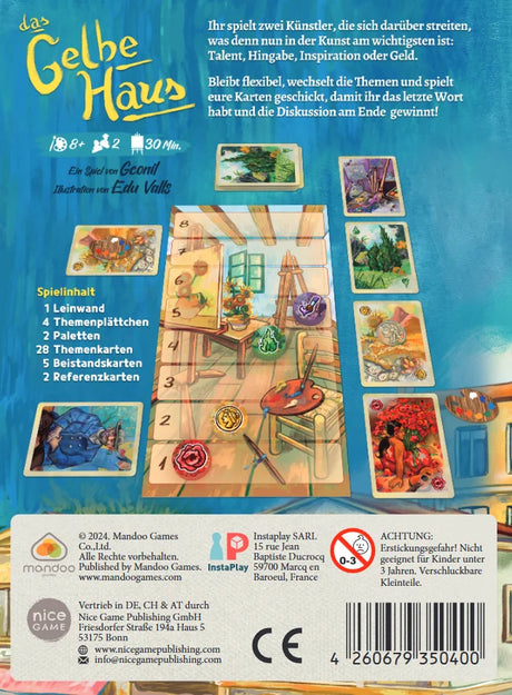 Nice Game | Das Gelbe Haus | 2-Personen Spiel