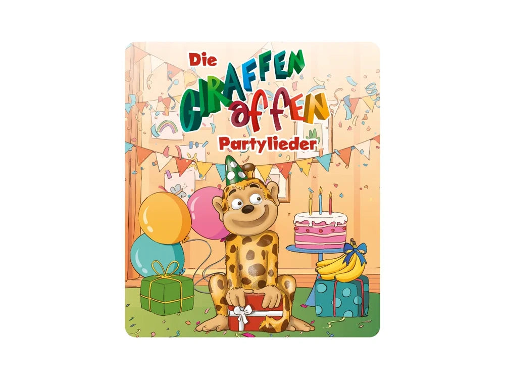 Produktcover Die Giraffenaffen – Die Giraffenaffen Partyhits, Keyvisual