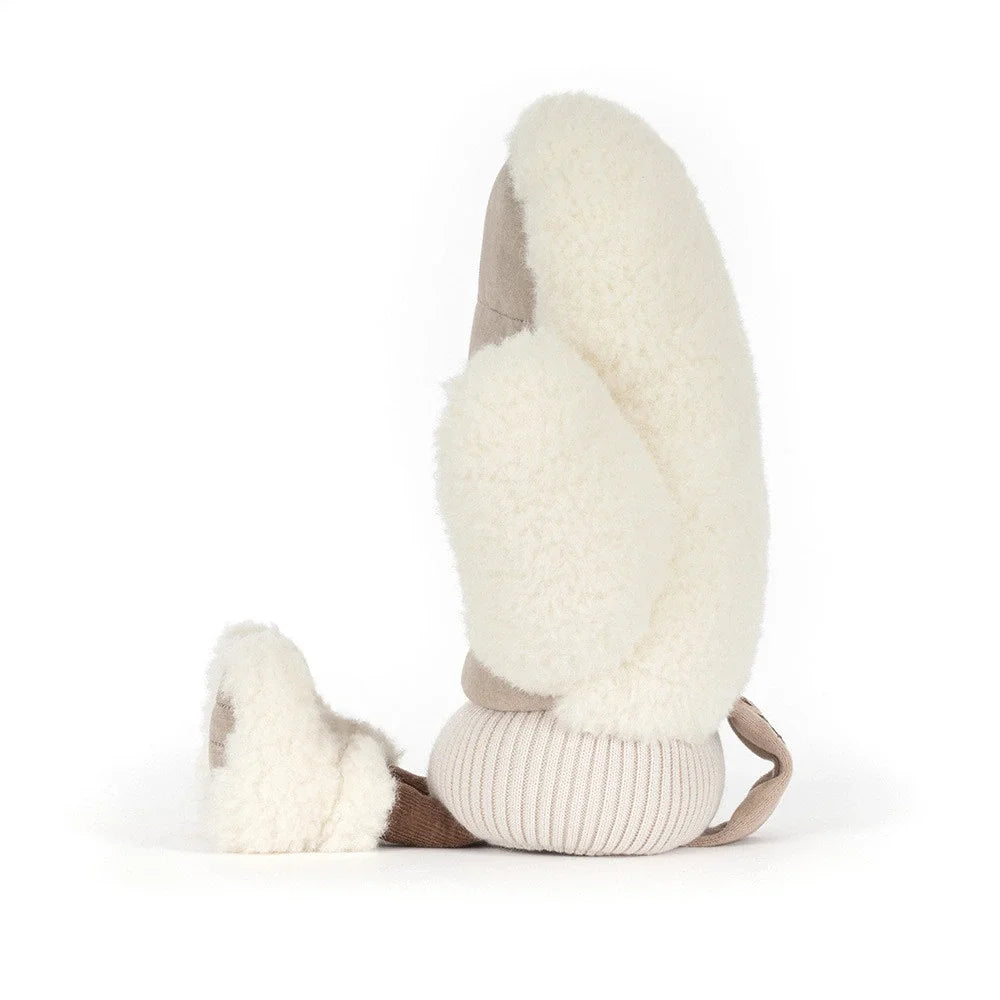 Jellycat Amuseables Fitswell Mitten Handschuh weiß beige Plüsch Spielzeug