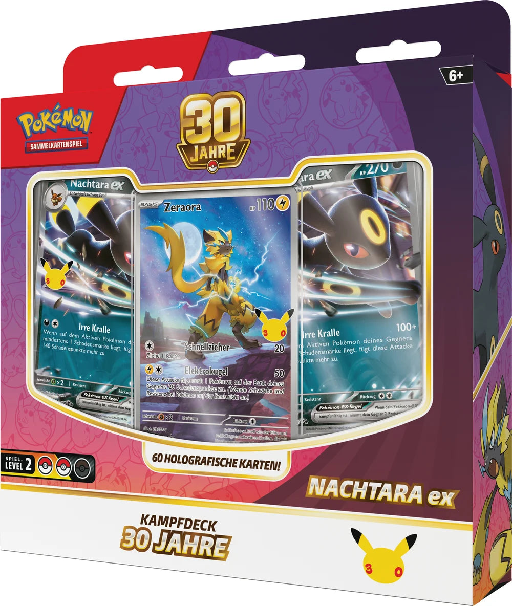 Pokémon-Sammelkartenspiel: Kampfdeck 30 Jahre: Tag / Nacht