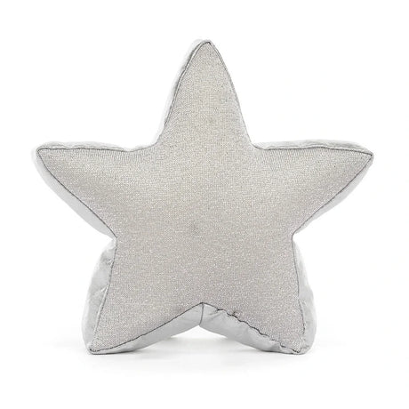 Jellycat Amuseables Silver Star Plüschspielzeug in Grau