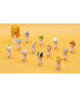 Sonny Angel Animal Series 3 Sammelfiguren mit verschiedenen Tiermotiven auf gelbem Hintergrund