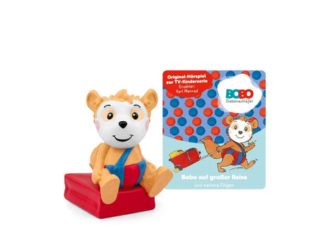 Tonie Hörfigur Bobo auf großer Reise und weitere Folgen (Neuauflage) mit Produktverpackungskarte