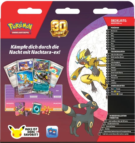 Pokémon-Sammelkartenspiel: Kampfdeck 30 Jahre: Tag / Nacht