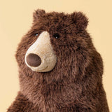Jellycat Bizzlestomp Bear Plüschbär braun Kuscheltier Frontalansicht