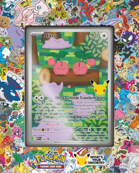 Pokémon-Sammelkartenspiel: Premium-Kollektion 30 Jahre: Ditto