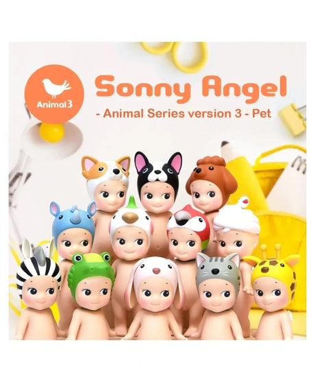 Sonny Angel Animal Series 3 Pet Figuren mit Tierkopfaufsätzen Kollektion