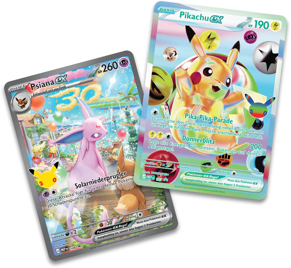 Pokémon-Sammelkartenspiel: Ultra-Premium-Kollektion 30 Jahre: Tag